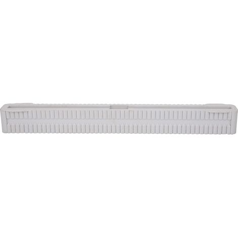 Support de boîte d'aileron central en nylon pour longboard de 10 pouces, universel et blanc (1/5)