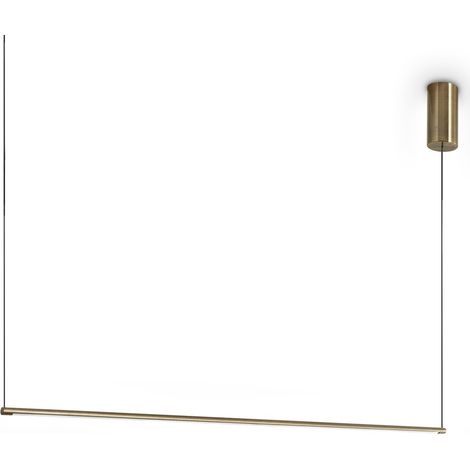 Ideal Lux Sospensione Moderna Essence 1 Luce LED Integrato Ottone Metallo