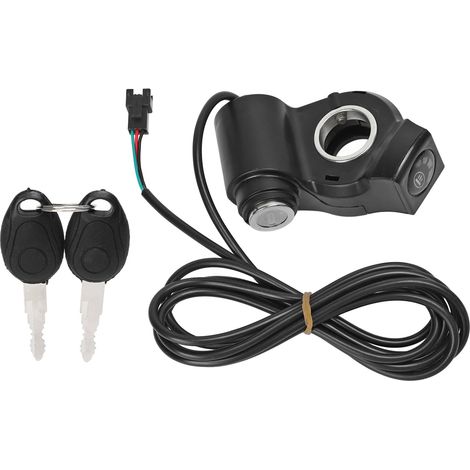 Gasgriff für E-Bikes mit 4 LEDs, Diebstahlsicherung und Geschwindigkeitsregelung, kompatibel mit 48V SM-Schnittstelle zur individuellen Anpassung (1/5)