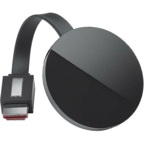 Google Chromecast Ultra – Appareil de streaming 4K avec HDR 1080p – Wi-Fi et Ethernet – Commande vocale compatible