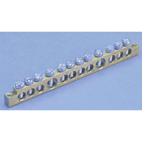 Barra colectora 000 eb12 latón galvanizado 120 mm