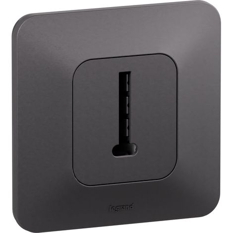 Prise téléphone Neptune - 8 contacts en T - Noire