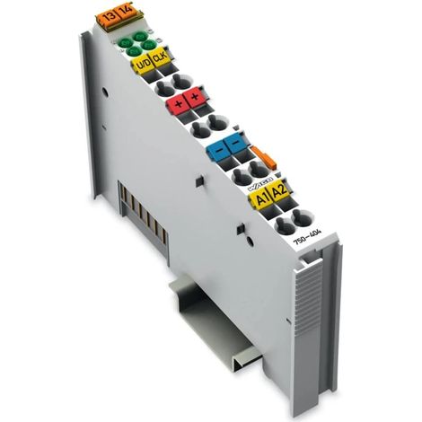 [NEUWERTIG] B-Ware Wago Zähler Sps Vorwärtszähler Rückwärtszähler Lichtgrau 750404 Modul 24 V Dc
