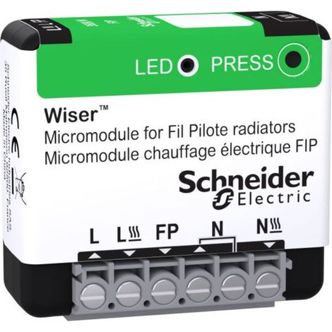 Thermostat schneider-electric micro-module zigbee 3680 W