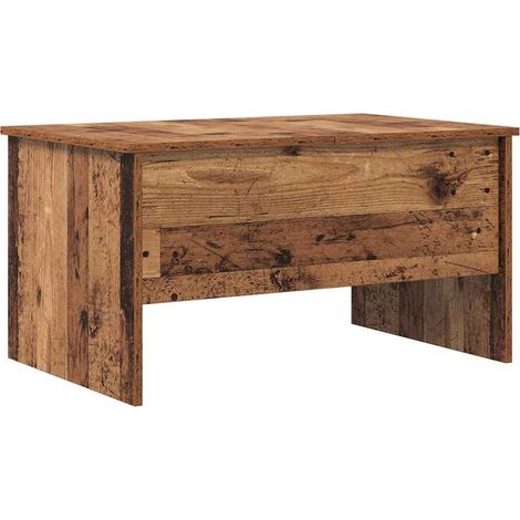 Maison Exclusive - Mesa de Café Madera envejecida 102 x 50,5 x 46