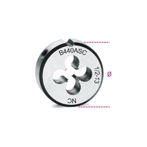 Beta 440asc - fil d'acier rond à gros grains sans chrome - 3/4x10