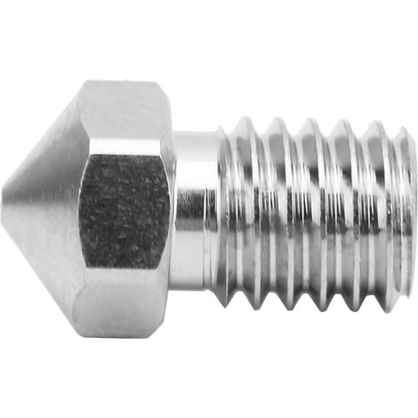 0,4 mm vernickelte Messing-3D-Druckdüse – Ersatz-Extrusionskopf für Drucker (1/5)