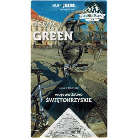 Woiwodschaft Heiligkreuz. Wasserdichte Radkarte. Nicht nur Green Velo. Euro Pilot (1/5)