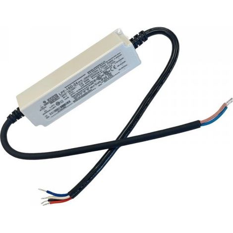 MW MEAN WELL LPF-16D-24 Alimentatore Led Driver CC CV 24V 0,67A 16W IP67 Input 220V e 110V Dimmerabile 3 In 1