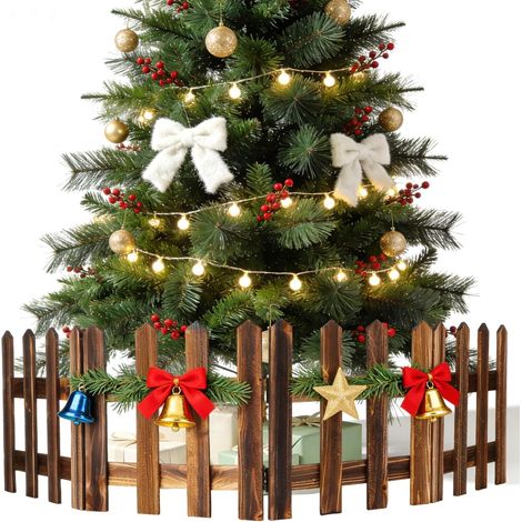 D'Arbre De Noël Bordure De De Jardin De Noël Unique Mini De Bord De Jardin Fête Extérieure De Jardin Pour Animaux De Compagnie (1/5)
