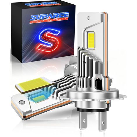 Ampoule Phare H7 LED Ampoule LED H7 Voiture 70W 36000LM 6500K (1/5)
