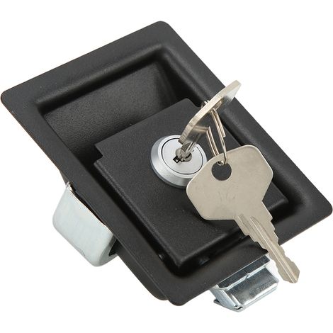 Aqxreight Campervan TRA TRA RETAL DOOR SYSTÈME DE LA PORTE DE LA PORTE DU RV PRIPAGES D'ARMABLE INTÉRIEUR RV ET DE REMPLACEMENT CLÉ HAUTE compatibilité Panneau RV Construction. (1/5)