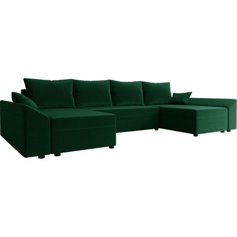 Canapé d'angle Memphis 131, Kronos 19, Fonction de couchage, Boîte de literie, 317x140x82cm, 0 (1/5)