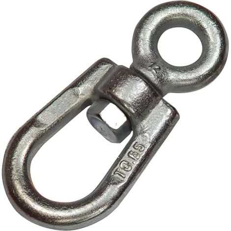 WOLFPACK LINEA PROFESIONAL grillete giratorio simple acero    6mm