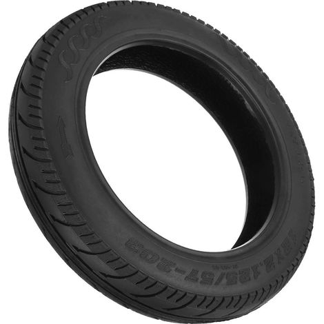 12-inch folding electric scooter tire, 122.125/57-203, tubeless tire with thickened tread. (1/4)