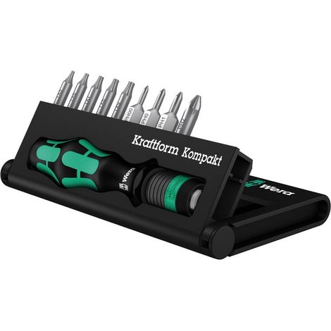 Wera Kraftform Kompakt 11 Plus 05 135942 001 Kit inserti 10 parti Croce Phillips, TORX interno (1/5)