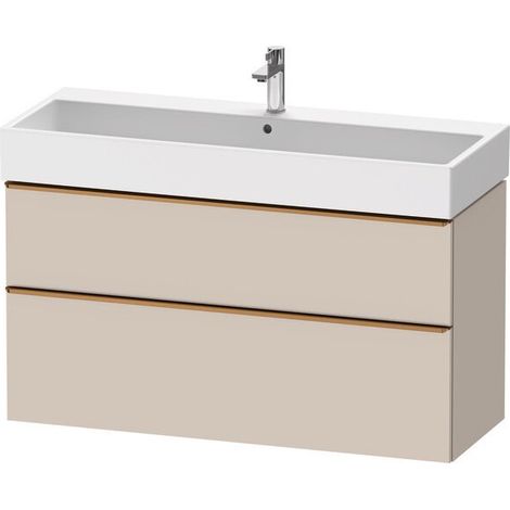 DURAVIT DE4375004910000 D-Neo WTUWH Meuble sous-lavabo 1184x442x625 avec socle Mt.