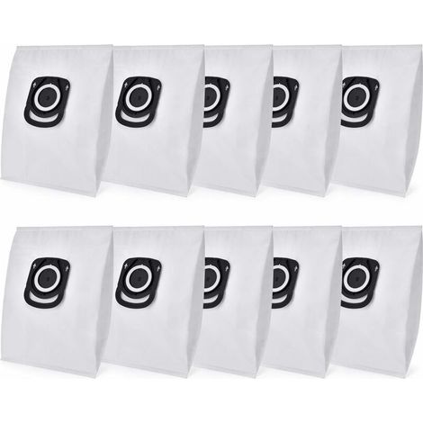 Lot de 10 sacs d'aspirateur - Pour Rowenta Hygiene + ZR200520, Pour Rowenta Compact Power, X-Trem Power et Silence Force (1/4)