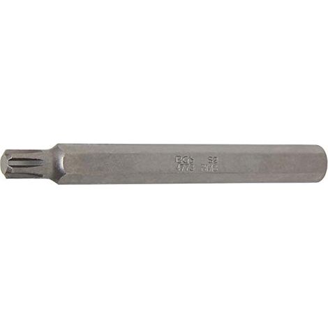 BGS Bit Länge 100 mm Antrieb Außensechskant 10 mm (3/8") Keil-Profil (für RIBE) M8 - 4773