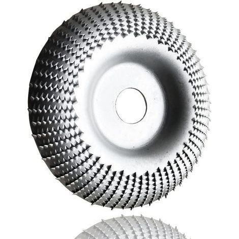 Disque de meulage bois 115 mm – Disque abrasif grossier pour meuleuse d’angle 115–125 mm, idéal pour sculpture et dégrossissage (1/4)
