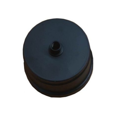 TECNOGAS Tappo Nero Opaco Per Stufe A Pellet D.80