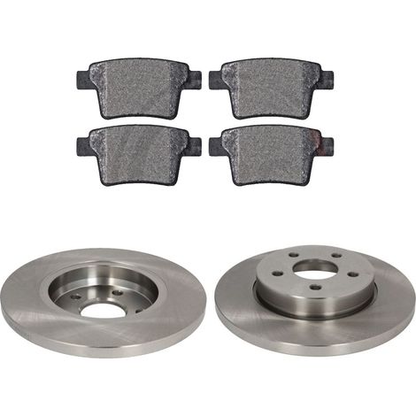 KIT FRENI POSTERIORI compatibile con FORD MONDEO III , TRE VOLUMI, TURNIER(B5Y,B4Y,BWY) - DISCHI + PASTIGLIE OEM: FDB1885, FDB1416 / 17116 /SOSTITUZIONE DIRETTA/BASSA POLVERE/SILENZIOSO (1/5)