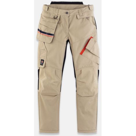 Pantaloni da lavoro high-tech WOMEN PARADE BOMBAY Sabbia 44 (1/3)