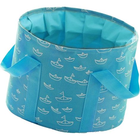 Grand bassin de bain de pieds pliable de 25l, baignoire de voyage Portable, pédicure à domicile, Spa, seau d'eau pliable pour tremper les pieds, baignoire de lavage (1/5)