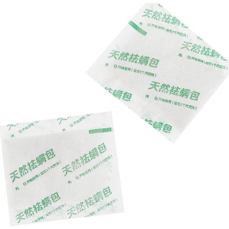 2 sachets/boîte d'extraits de plantes naturels pour éliminer les acariens, pour la maison et le restaurant. (1/5)