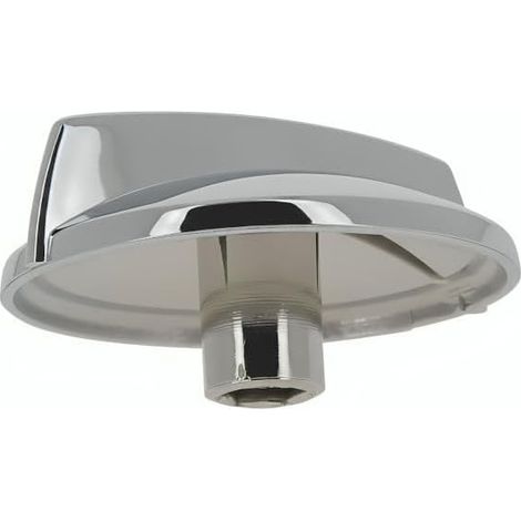 Bouton Rotatif De Commande - 1 Pièce - ABS Chromé - Pour Vidage Évier - Simple Ou Double Cuves - 53 Mm (1/5)