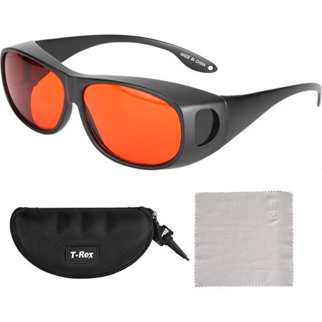 Lunettes de protection laser vert 532nm UV, sécurité oculaire pour semi-conducteurs (1/5)