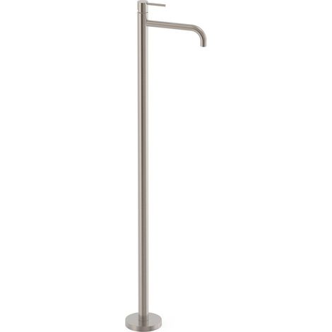 Mitigeur sur pied pour lavabo1 colonne verticale d’alimentation Acier - TRES 26285305AC (1/2)