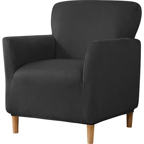 Fodera per poltrona SMALL S, velluto, nero