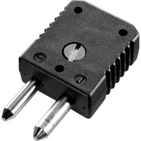 B + B Thermo-Technik Fiche standard type J, noir  -50…+120 °C noir Contenu: 1 pc(s)
