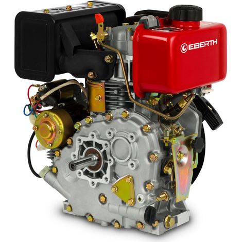 Motore diesel 10CV 4T, avviamento elettrico, albero 19mm, raffreddato aria – EBERTH
