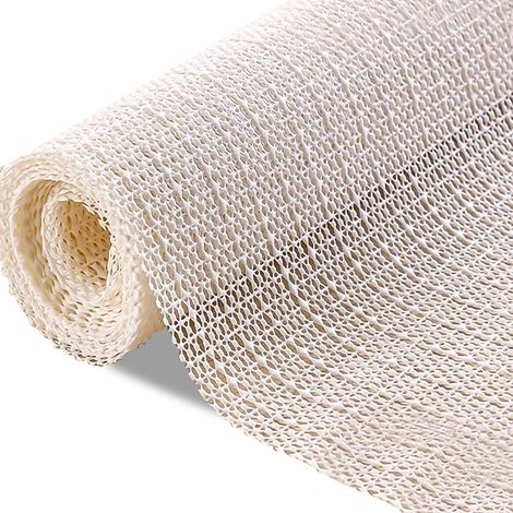 Tapis antidérapant pour tapis, 200 x 200 cm, sous-couche antidérapante en PVC, sous-tapis antidérapant, pour tapis, matelas, tiroirs, étagère, palette (1/5)