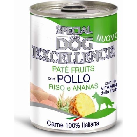 Cane - Pollo, Riso e Ananas Special Fruits Monge - size 300 gr