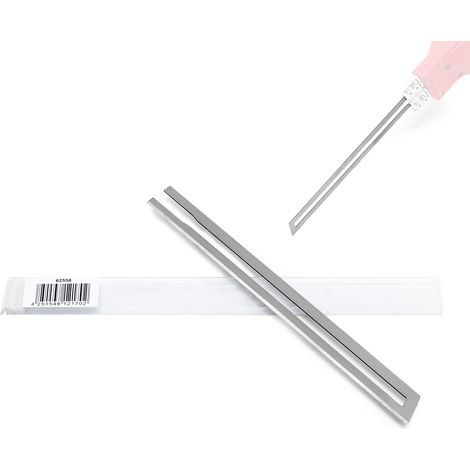 Wiltec Lame trempée droite pour coupe-polystyrène - longueur de 150 mm - en alliage nickel-chrome - Découpe Styromousse Matériaux isolants Accessoire pour Scie polystyrène