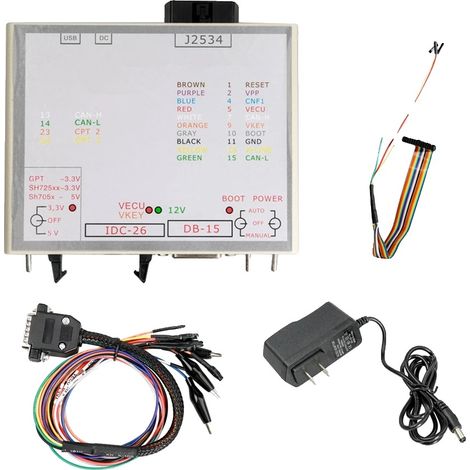 Strumento ECU, programmatore multifunzione, compatibile con KTAG e SM2 PRO, set completo (1/2)