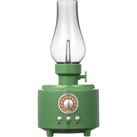 Haut-Parleur Bluetooth - Lampe LED Réglable - Haut Rendu Sonore - Portable IPX4 - 5 H Autonomie - 1 Pièce (1/4)