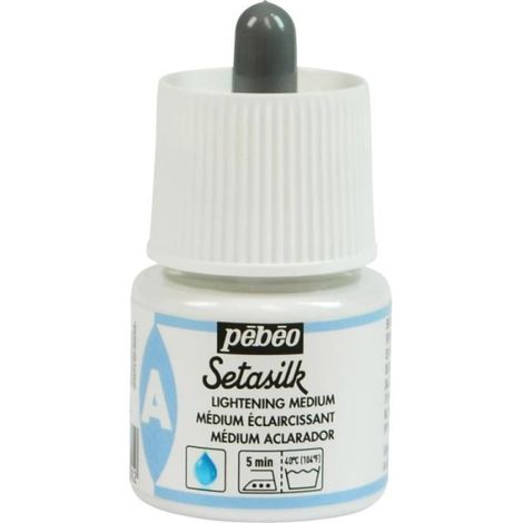 Auxiliaire peinture - PEBEO - Setasilk - Médium éclaircissant - 45 ml - Peinture sur soie (1/2)