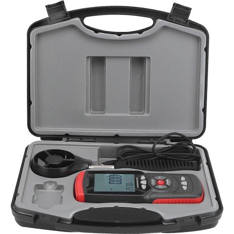 GT8913 Industrielles digitales Anemometer zur Messung von Windgeschwindigkeit, Temperatur und Luftfeuchtigkeit