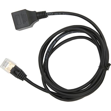 Câble Ethernet CAT8 10 Gbit/s 1.5m, Connecteur RJ45 Blindé Haute Vitesse (1/5)