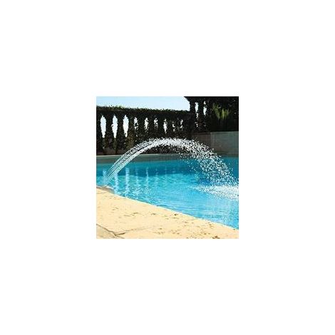 Fontaine Piscine Cascade, Hors Sol, Accessoire Piscine Exterieur, Robinet Fontaine Bassin Orientable Fontaine à Eau (1/5)