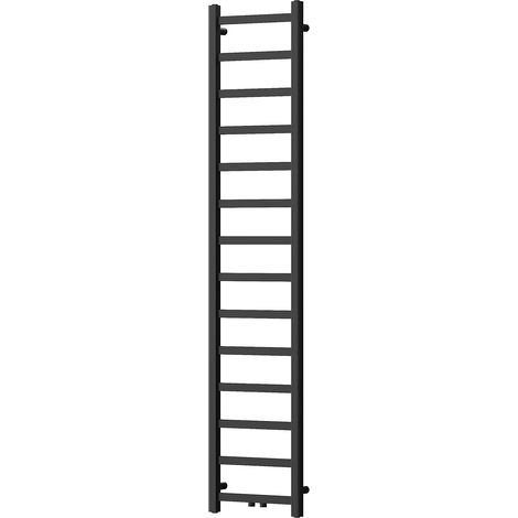 Mexen Bolt Badezimmerheizkörper 1800 x 400 mm, 406 W, schwarz - W126-1800-400-00-70 (1/3)
