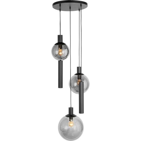 Steinhauer - hängeleuchte - Bollique LED - schwarz - glas metall (1/5)