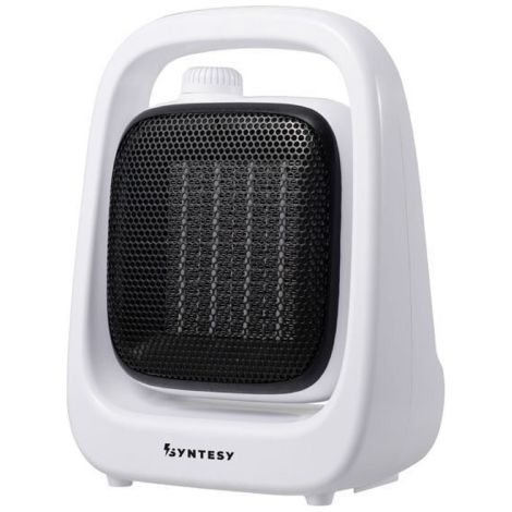 Syntesy termoventilatore ceramico tipper con tre livelli di regolazione 600/1200w