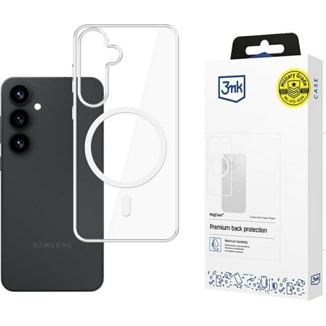 Samsung Galaxy S25+ - Estuche magnético de 3 mk