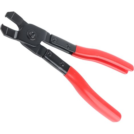 Pince à colliers de serrage de cache-poussière CV à oreilles en acier au carbone, adaptée à tous les colliers de serrage de cache-poussière CVJ sans oreilles. (1/5)