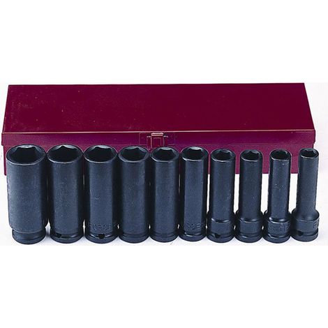 DOUILLES IMPACT A CHOC PROFONDES CARRE 1/2 COFFRET DE 10 DOUILLES